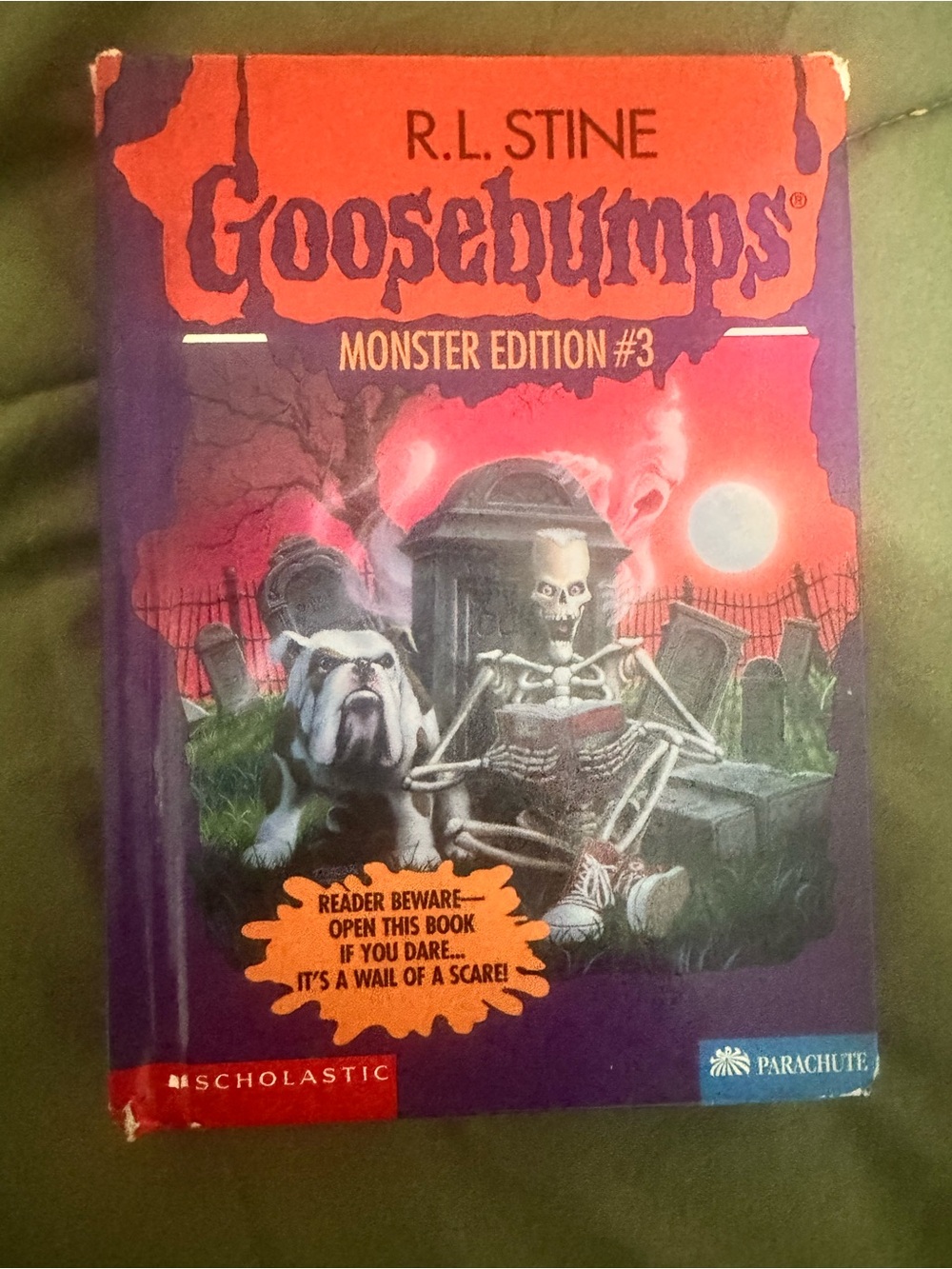 Goosebumps Monster Edition #3, 1997 1st Print, R.L Stine Scholastic